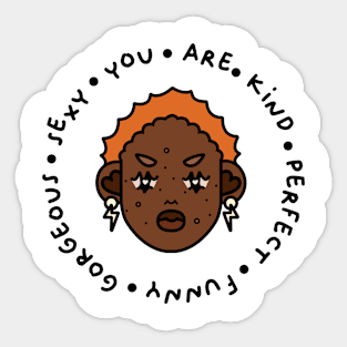 Angry kids - 023 Sticker